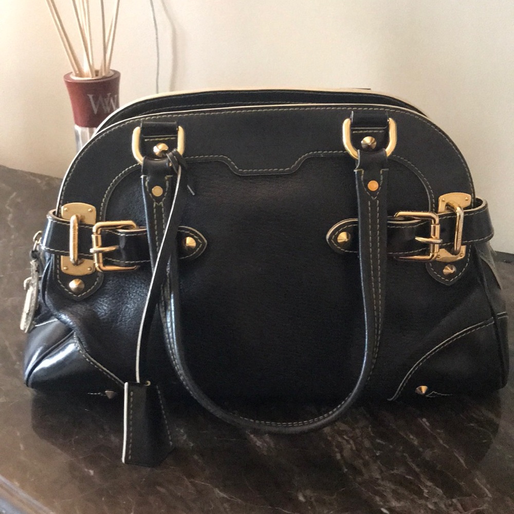 LV Authentic Model #M95623 Black and Gold Bag